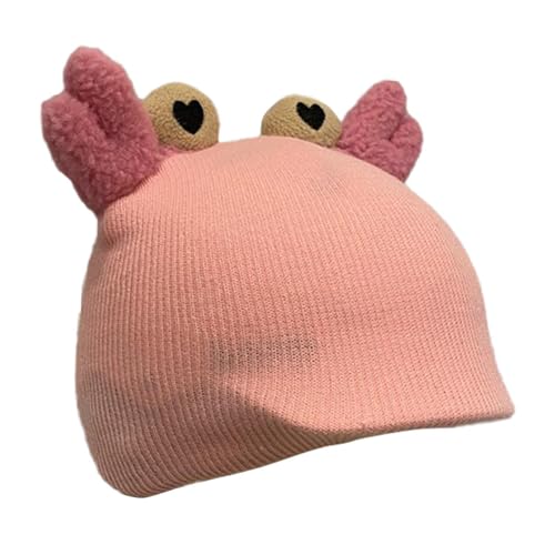 QSTDGVPW Crabs Ski Helmet Cover Knitted Ski Helmet Decoration Snowboard Helmet Cover for Skating
