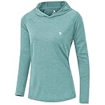 TBMPOY Womens UPF 50+ Sun Protection Hoodie Shirt Long Sleeve Fishing Hiking Outdoor UV Shirt Lightweight