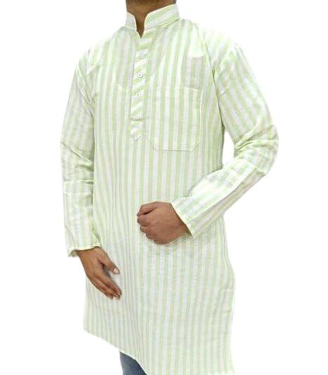 Men Kurta Long Sleeve Regular Fit Classic Ethnic for Casual Festive and Function Occasions-picture-22