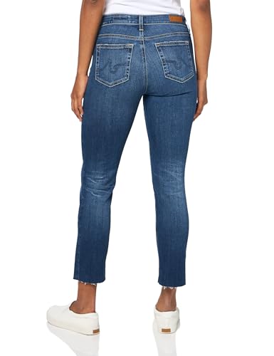 AG Adriano Goldschmied Women's Mari High Rise Slim Straight Crop Jean2