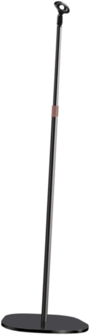 高耐久フロアスタンディングマイクスタンド 高さ調節可能 プロフェッショナルマイクホルダー ポッドキャスターコンテンツクリエイター用