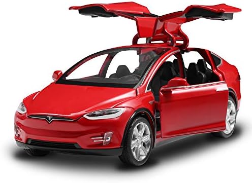 SASBSC Toy Cars Model X 1:32 Pull Back Vehicles Diecast Car Model Car Toys for Boys and Girls 3 to 12 Years Old Red