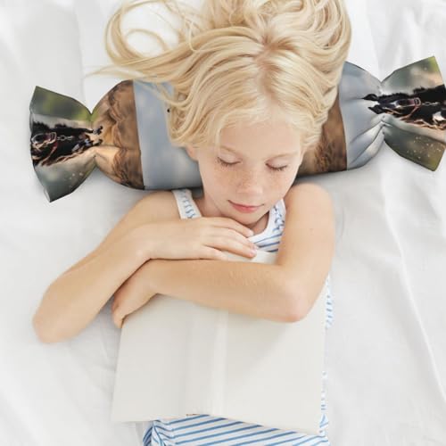 Almohada Espuma Viscoelástica Negro Tamaño Único miniatura 6