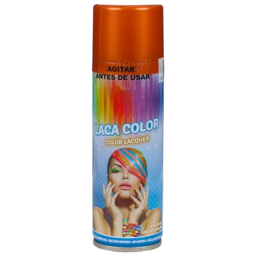 Spray Temporal con Color para Cabello - Efecto Vibrante, Fácil Lavado, Apto para Todos los Tipos, Secado Rápido, Ideal para Fiestas y Eventos, 125ml (Color Oro Rosa, 1 unit)