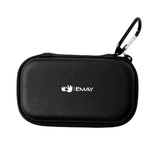 Image of EMAY Hard Carry Case for EMG-6L Device (Not for EMG-20) | Protective Travel Bag 6L Portable ECG Monitor (Case Only)