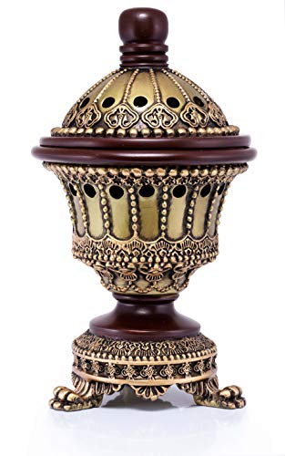 Am Incense Burner Frankincense Resin - Luxury Chalice (Bronze) #TOP2