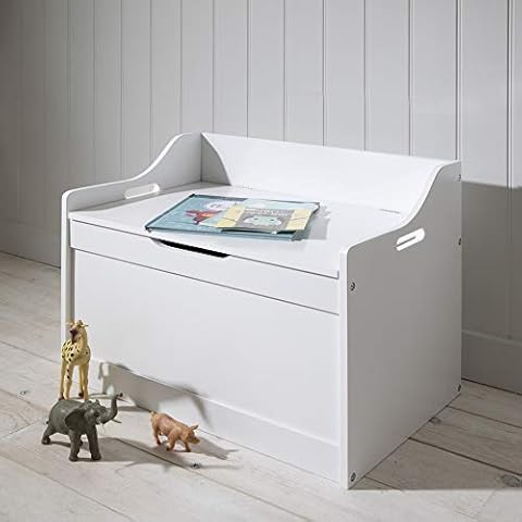Noa and Nani - Toy Box Toy Storage Organiser Lola - (White) Cover