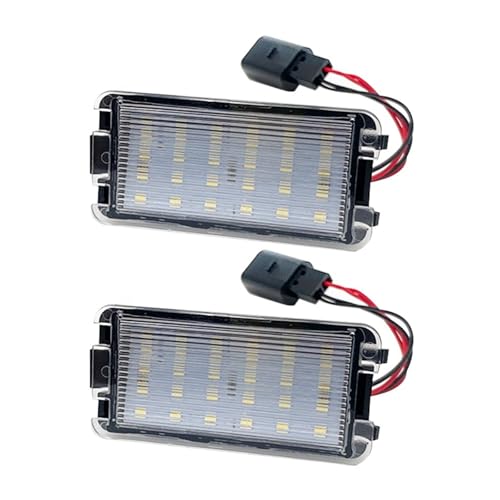 Luces LED matrícula Seat Ibiza 6L Cordoba Altea impermeables IP67 duraderas
