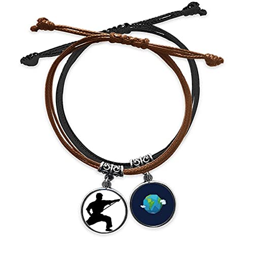 Pulsera de la cultura china amuleto de kung fu Shaolin el regalo cultural perfecto