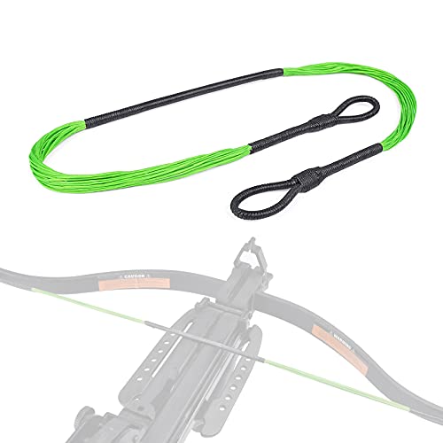 ELONG OUTDOOR - ELONG 17.5" Replacement String for Cobra 50 lbs to 80 lbs Pistol Crossbows - 20 Strands Bowstring HMPE 1600D-Specially for PSE Archery Viper SS, PSE Zombie React