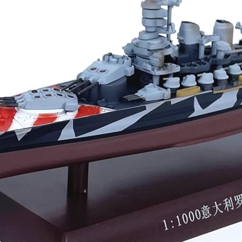 1:1000 Alloy Italian Battleship Roma Model Metal Ship Warship Model for Collection - Image 7