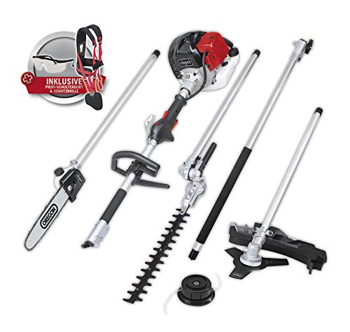 Preisvergleich Produktbild Benzin Multifunktionsgerät MPT400-4PGE inklusive Profi-Schultergurt & Schutzbrille