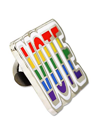 Image of PinMart Gay Pride LGBT Enamel Lapel Pin