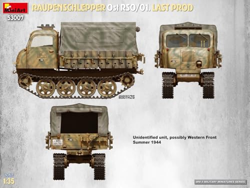 Raupenschlepper Ost RSO/01 kit modelismo Miniart 1:35 4