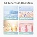 ROOTIO Vegan Collagen Deep Boosting Mask, Hydrating Overnight Face Mask, Pore Minimizing, Elasticity, Firming, Sleeping Hydrogel Mask for glass skin, Korean Skincare (1.41oz x 1ea)
