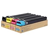  CULATER Lot de 4 cartouches de toner reconditionnées pour Xerox 006R01525 006R01526 006R01527 006R01528 pour imprimante Color 550 560 570
