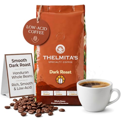 Thelmita's Dark Roast Honduran Whole Bean Coffee, Single Origin - 12oz