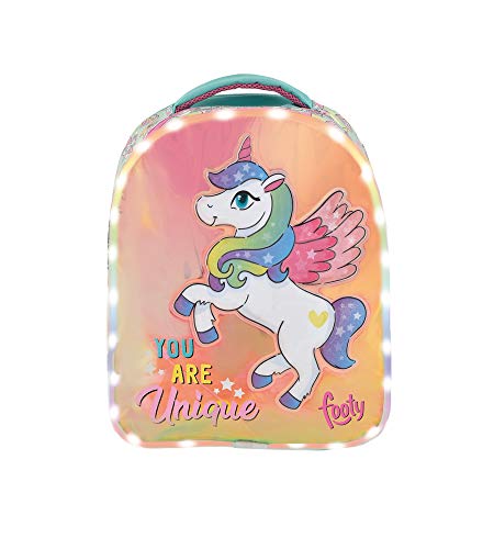 Footy: Mochilas Preescolar para Niñas   de Unicornio para Chicas de Infantil   Muy Cómoda