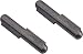 Produktbild Gedotec Anschweißband Tor Anschweißscharnier Edelstahl Türscharnier zum Anschweißen für Metalltüren | Länge 100 mm | Tragkraft: 200 kg | MADE IN GERMANY | 2 Stück - Türbänder für Gartentore & Türen
