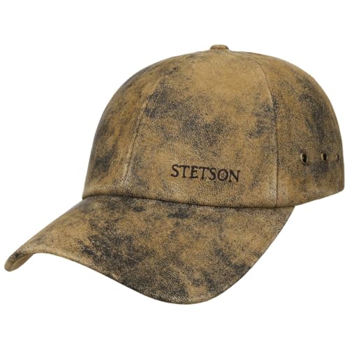 Stetson Gorra Béisbol Rawlins Pigskin Hombre - De Baseball Verano Hebilla Metal, Con Visera Verano Invierno - Talla Única Marrón Stetson Gorra Béisbol Rawlins Pigskin Hombre - De Baseball Verano Hebilla Metal, Con Visera Verano Invierno - Talla Única Marrón