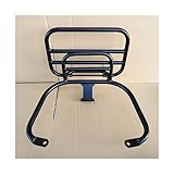 Portapacchi cromato/nero portapacchi portapacchi posteriore borsa per PIAGGIO per VESPA per GTS 300 250 125 tutti i modelli.