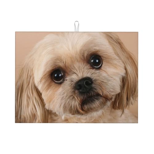 台所水切りマットシツ 速乾吸水マット 食器乾燥マット 丸めて収納 皿置き 速乾性 耐油性 抗菌 消臭 お手入れ簡単 大判 衛生 防カビ 丸めて収納 滑り止め 棚シート46*61cm