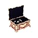 Feyarl Vintage Jewelry Trinket Box Ring Earrings Organizer Treasure Chest Case Ornate Keepsake Organizer Storage Christmas Valentine Wedding Birthday Gift for Girl Women (Red) 4.72 x 3.34 x 2.24inch