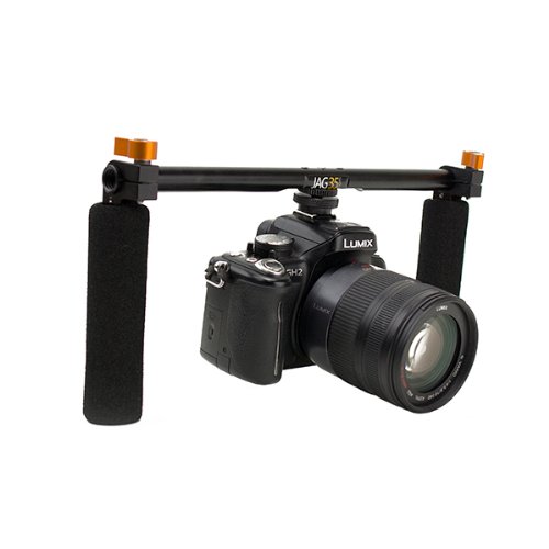 Image of Jag35 SM12R 12-Inch Shoe Mount Rod (Black /Orange)