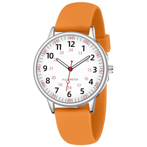 TWOPTION Nurse Watch Orange