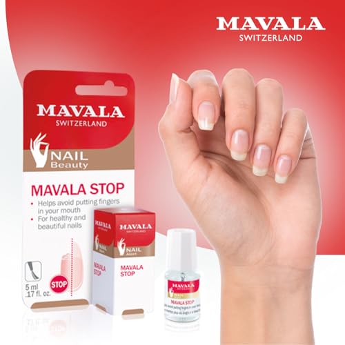 image for Mavala Stop Deterrent Nail Polish Treatment | Nail Care to Help Stop P