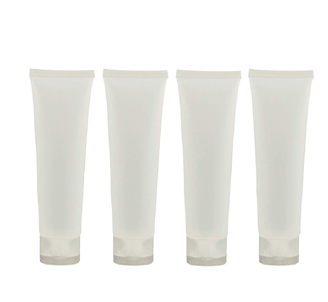 Hunky Dory 4pcs 100ml Travel Bottles, Unbreakable, Leakproof Refillable Travel Containers, Squeezable Travel Tube Sets Cosmetic Toiletry Containers for Shampoo Lotion Soap Use-picture-36