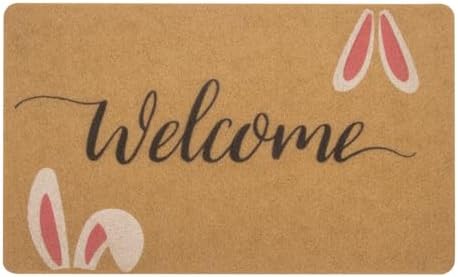 XuoAz Easter-Decorative-Welcome-Doormat Outdoor-Entrance Easter B...