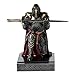 NCQIXIAO Medieval Templar Vanguard Officer Knight Pen Holder Pen Stand Desk Organizers and Accessories Resin Mobile Phone Stand as Gift for Office and Home Desk Organizer (Iron)