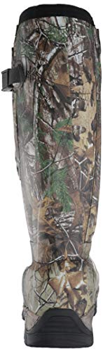 TECS Men's 17" Rubber Side Zip Boot (Camo, 10)