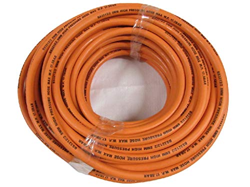 5 Metres of 8MM High Pressure LPG Hose Pipe