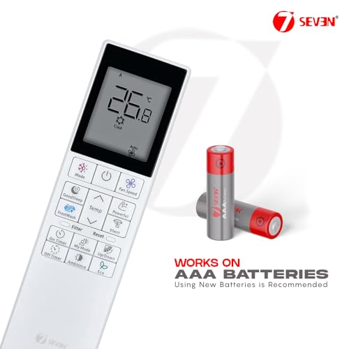 Image of 7SEVEN Compatible of Hitachi Split Inverter Ac Remote Original Yoshi 5400FXL RAS.G512PCAISF Model 272 Suitable for Ice Clean Eco Technology Air Conditioner