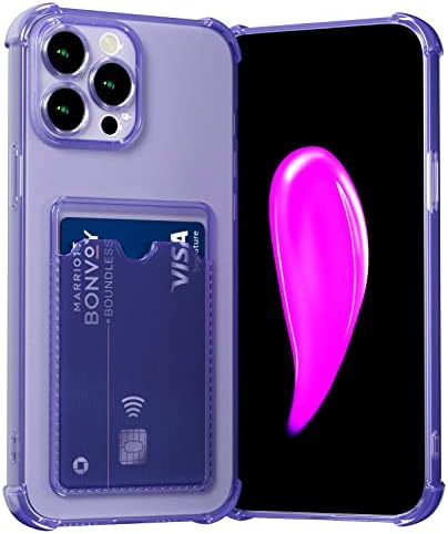 AKABEILA Case for iPhone 11 Pro Clear Slim Phone Case Soft TPU Wallet Case Bag Cover with Card Slot Holder Shockproof 5.8"