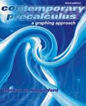 Hardcover Contemporary Precalculus: A Graphing Approach Book