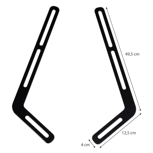 Support barre de son TV universel fixe noir fixation vesa - 4