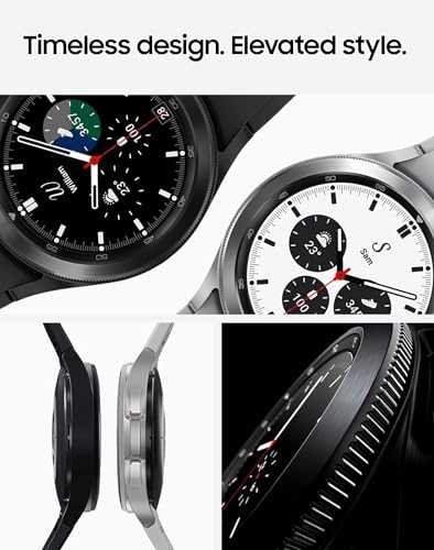 Image of Samsung Electronics Galaxy Watch 4 Classic R890 46mm Smartwatch GPS WiFi (International Model) (Silver)