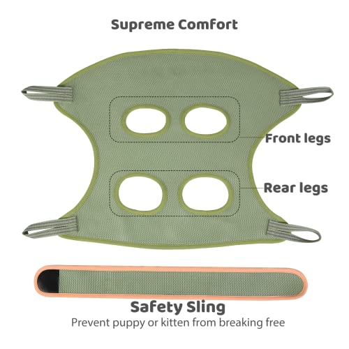 Guzekier Cat Grooming Hammock Harness for Cats, Cat Nail Clipper