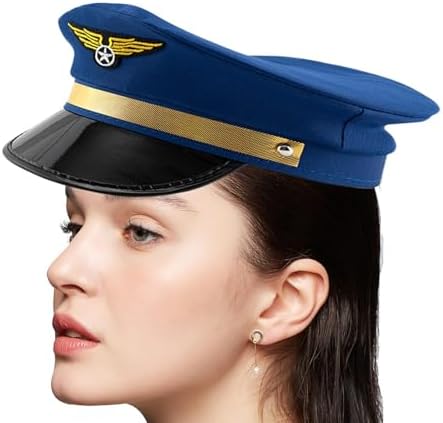Casquette Thème Aviation Casquette De Pilote Pour Adulte – Style Aviateur – Sangle Réglable – Pour Cosplay, Fête à Thème, Déguisement Avion Dessin Casquette Thème Aviation Casquette De Pilote Pour Adulte – Style Aviateur – Sangle Réglable – Pour Cosplay, Fête à Thème, Déguisement Avion Dessin