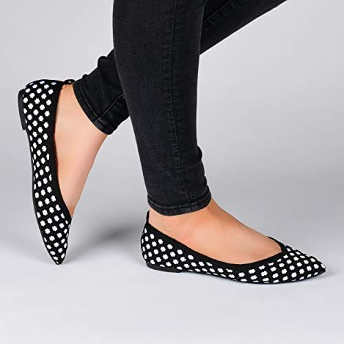 Journee Collection Womens Tayleen Tru Comfort Foam Slip On Pointed Toe Ballet Flats Leopard 9.5 Medium Womens US | Image 5