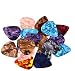 EVERMARKET Premium 0.46mm Stylish Colorful Celluloid Guitar Picks Plectrums for Guitar Bass (20 PCS)