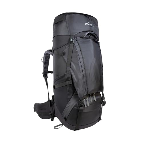 Tatonka Yukon 50+10 - Trekkingrucksack mit Frontzugriff, verstellbarem Rückensystem, extra Bodenfach, Regenhülle und 60 Liter Volumen