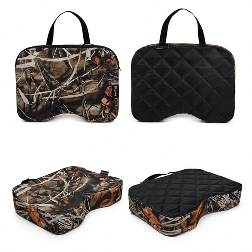 Image of Hunting Seat Cushion,Thickening Lightweight Pad, Waterproof Oxford Cloth & High-Density Sponge, Portable for Hunting, Camping, Stadium
