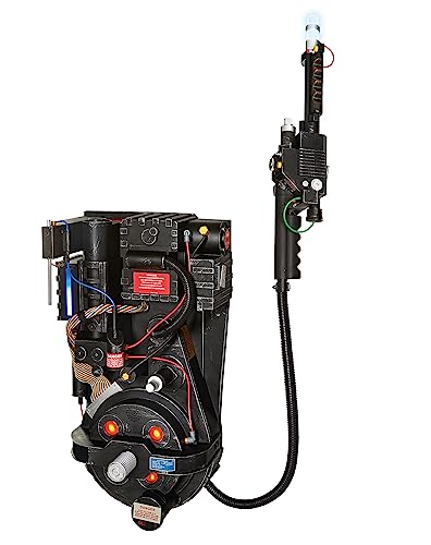 Spirit Halloween Ghostbusters Life-Size Replica Proton Pack - Officially Licensed Authentic Movie Quality Ghostbusters Proton Pack with LED Lights and Sounds Multicolored
