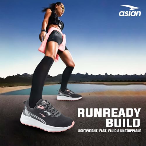 Image of ASIAN Firefly-13 Women Sports Shoes | Memory Foam Cushion, Stylish Lightweight Design for Running, Gym, Walking, Workout & Daily Active Use