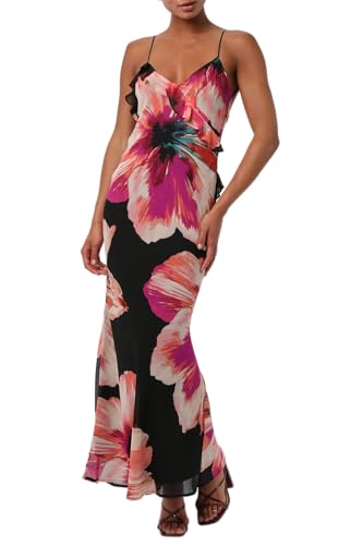lulus floral maxi dress Green Organza Tiered | Womens | Large (Available in M) | 100% Polyester | | Homecoming Hidden back zipper/clasp Lulus Still The One Blush