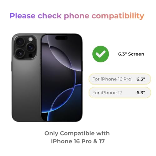 Image of DPJ Borderless Military-Grade Tempered Glass for iPhone 17 Pro Max /iPhone 16 Pro Max (Transparent) Case Friendly Full Screen Coverage with Installation Kit, [Pack of 2] [Borderless]